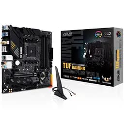 Материнcька плата TUF GAMING B550M-PLUS WIFI II sAM4 B550 4xDDR4 M.2 HDMI DP Wi-Fi BT mATX Asus teh0019021 - мініатюра 9