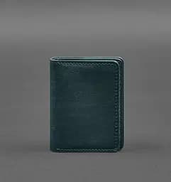 Кожаная обложка для водительского удостоверения, ID и пластиковых карт 2.0 зеленая