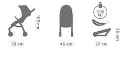 Прогулянковий візок Tutis Jogo, 143 Menta (PP200/143) - мініатюра 7