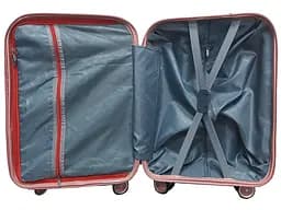 Валіза міні XS+ з поліпропілену Milano bag 0305 40л Рожевий - мініатюра 5
