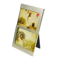 Подвійна фоторамка Balvi, 10х15 см, сріблястий (72820001)