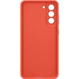 Оригінальний силіконовий чохол Silicone Cover для Samsung Galaxy S21 FE (G990) Coral EF-PG990TPEGRU - мініатюра 4
