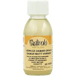 Лак Divolo дамарный матовый 125 мл  