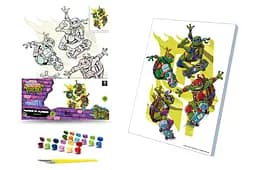 Картина за номерами Qbee Черепашки Ніндзя Кавабанга! 30x40 см QB914-013