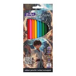 Карандаши цветные KIDS LINE Anime, 12 цветов, треугольный корпус