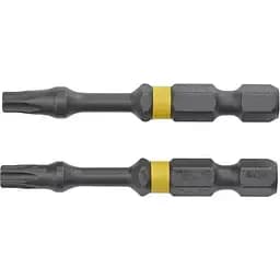 Набір біт DeWalt Impact Torsion ударні Torx T25 L=57 мм 2 шт. (DT70534T)