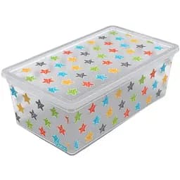 Коробка Qutu Light Box Colored Stars 5 л 33.5х19х11.5 (LIGHT BOX с/к Colored Stars 5л.)