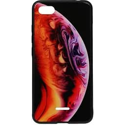 Чохол-накладка Toto Print Glass Space Case Xiaomi Redmi 6A Amethyst