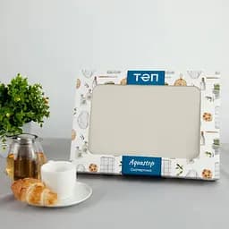 Скатертина ТЕП Aquastop водовідштовхувальна Milky White 150x150 см (С-04222_30305) - мініатюра 6