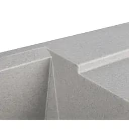 Кухонна мийка Lidz 790x495/230 GRA-09 (LIDZGRA09790495230), Сірий - мініатюра 6