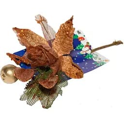 Гілочка новорічна Devilon декоративна 25 см (450367)