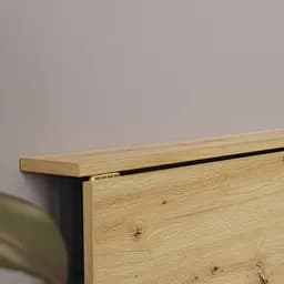 Стіл розкладний Моріс Ferrum-decor 750x1000x600 Чорний метал ДСП Дуб Артізан 16 мм (FRD-104674) - мініатюра 4