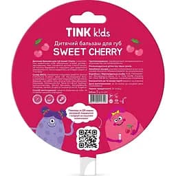 Дитячий бальзам для губ Tink kids Sweet Сherry 5 г (290008) - мініатюра 3