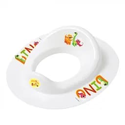 Накладка на унитаз Maltex Дино, белый (3910464)