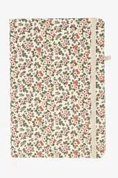 Блокнот на гумці Small flowers 762497ML 80 аркушів Бежевий