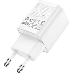 Зарядний пристрій HOCO C149A Charm 1xUSB-C PD30W + 1xUSB QC3.0 White (6942007630337) - мініатюра 5