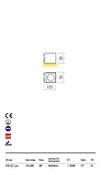 Бра вуличне Redo Group TEKO AP LED COB 6W IP65 DG 3000K(5.1.2) Redo 90098 - мініатюра 3