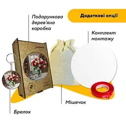 Пазл дерев'яний Букет Троянд, А1, 500+ елементів, Дерев’яна коробка - мініатюра 5