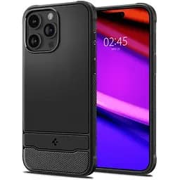 Чохол Spigen Rugged Armor (MagFit) Matte Black для iPhone 15 Pro (ACS06703)