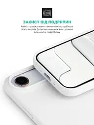Силиконовый чехол с MagSafe для Apple iPhone 17 Air, ICON2 MagCase, белый, противоударный, панель с мягкой подкладкой, защита всего корпуса, поддержка беспроводной зарядки, совместим с защитными стеклами и пленками, ArmorStandart (ARM86668) - мініатюра 5