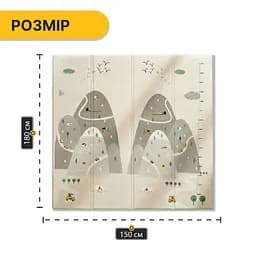 Дитячий ігровий килимок LEOBRO 150 x 180 x 1 см (LB-1015) - мініатюра 3