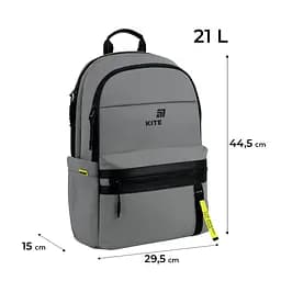 Рюкзак Kite Education teens Grey (K26-2721L-1) - мініатюра 22