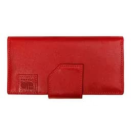 Женский кожаный кошелек Grande Pelle 19.5х10х3 см acs0029346