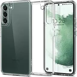 Оригінальний протиударний чохол Spigen Ultra Hybrid для Samsung Galaxy S22 Plus (6.6") Прозорий (ACS03954) - мініатюра 7