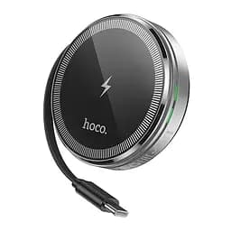 БЗП Hoco CQ18 Flash 2in1 Magnetic + iWatch (with retractable cable Type-C) Silver - мініатюра 4