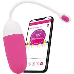 Виброяйцо Magic Motion Vini 23.7 см розовый