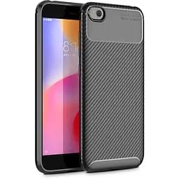 Чехол-накладка iPaky Carbon Fiber Series/Soft TPU Case Xiaomi Redmi Go Black