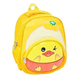 Рюкзак дитячий Bambi T2612(Yellow) 1 зовнішня кишеня, застібка-блискавка