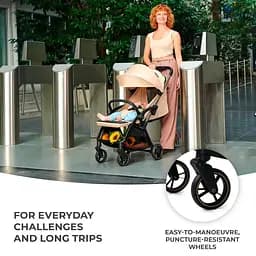 Прогулянкова коляска Kinderkraft Apino Dove Grey (KSAPIN00GRY0000) - мініатюра 10