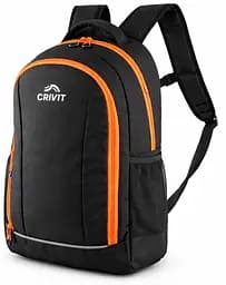 Рюкзак міський Crivit Wander-Rucksack 20 л для ноутбука чорний