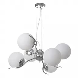 Люстра Brille молекула подвесная E27 60W CH (BL-429S/6)