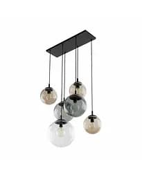 Підвісний світильник TK Lighting 4819 Esme E27 6x15W IP20 Bk - мініатюра 3