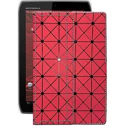 Чохол StatusCASE з екошкіри для планшету Motorola Droid XYBOARD 8.2 MZ609 Червоний ромб