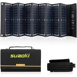 Портативное зарядное устройство Suaoki с солнечной панелью Ansun 40W