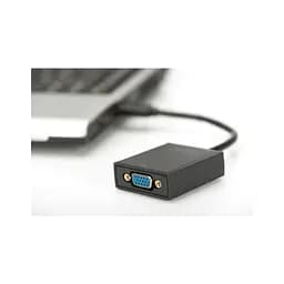 Перехідник USB 3.0 AM to VGA F 0.15m Full HD Digitus (DA-70840) - мініатюра 3