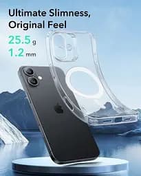 Прозорий чохол ESR Zero Clear Case (HaloLock) Clear для iPhone 16 (1A7710102) - мініатюра 3