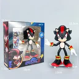 Колекційна ігрова фігурка Шедоу в коробці — Sonic The Hedgehog 3 (16 см) - мініатюра 2