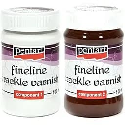 Набір двокомпонентний кракелюр Pentart Fineline 2x100 мл