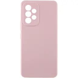 Чохол Silicone Cover Lakshmi Full Camera (AAA) для Samsung Galaxy A52 4G / A52 5G / A52s Рожевий / Pink Sand