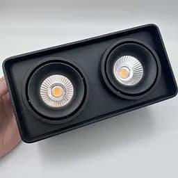 Точковий світильник Skarlat RSLC78005 2*10W BK 3000K - мініатюра 4
