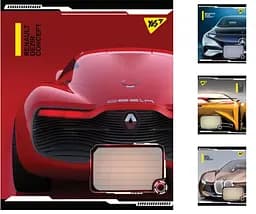 Тетради ученические 96 листов линия. YES Dezir concept 5 шт. в упаковке