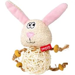 Іграшка для котів GiGwi Catch&Scratch Зайчик 10 см