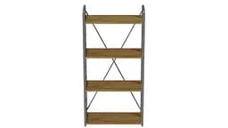 Етажерка 4/60 Ferrum-decor Серії Коннект 120x60x28 сірий ДСП Дуб Артізан 16мм (FRD-104250) - мініатюра 4