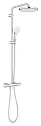 Душова система з термостатом для настінного монтажу Grohe Tempesta System 250 26670001, Хром - мініатюра 2