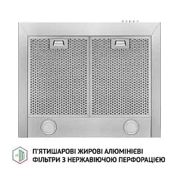 Витяжка купольна Perfelli K 6610 I 1000 LED - мініатюра 5