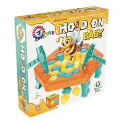 Настольная игра "Держись малыш" ТехноК 9741, 1 пчелка, 2 молоточка